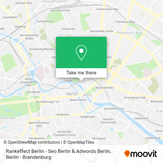 Rankeffect Berlin - Seo Berlin & Adwords Berlin map