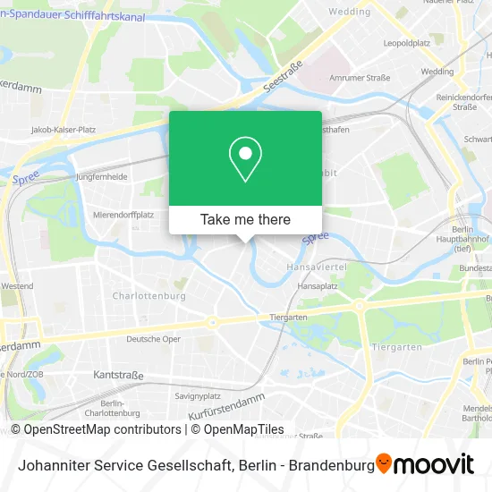 Johanniter Service Gesellschaft map