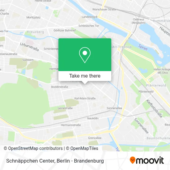 Schnäppchen Center map