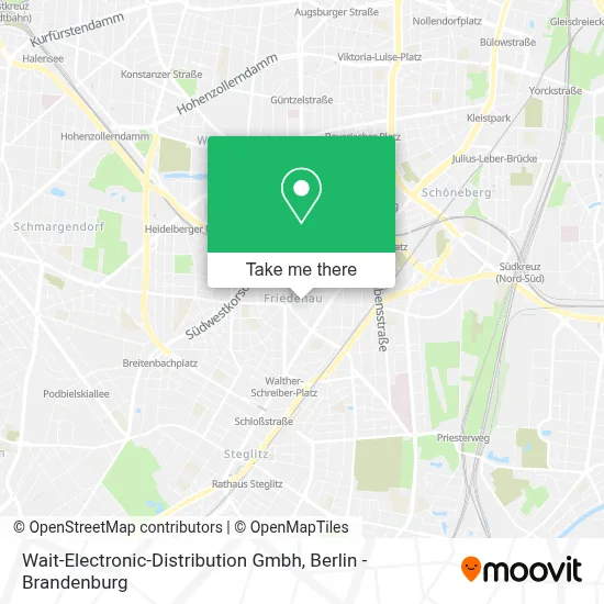 Wait-Electronic-Distribution Gmbh map