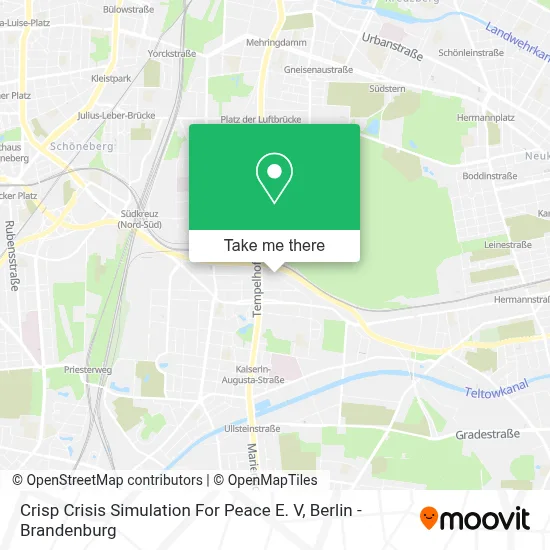 Crisp Crisis Simulation For Peace E. V map