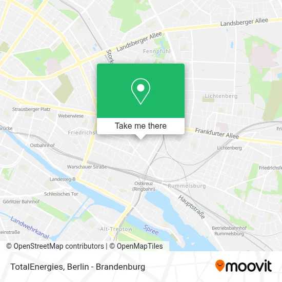 Totalenergies map