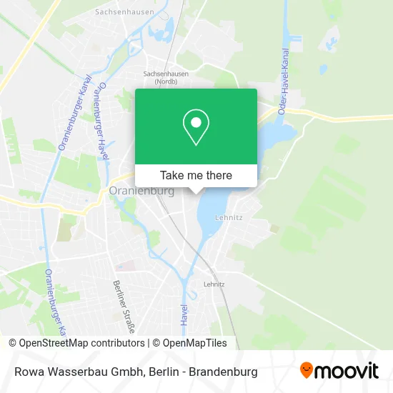Rowa Wasserbau Gmbh map