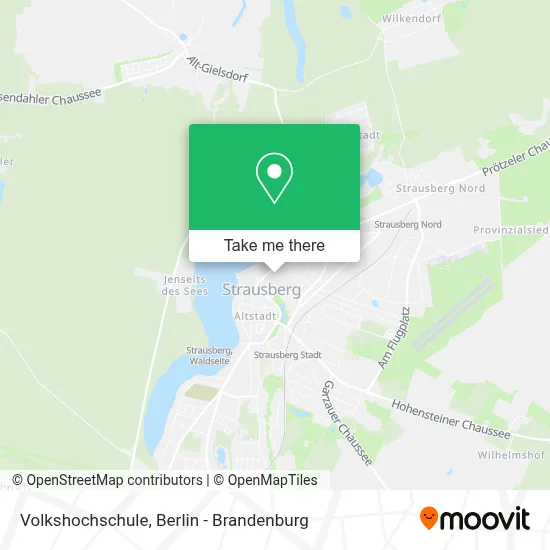 Volkshochschule map