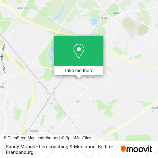 Sandy Mohns - Lerncoaching & Mediation map