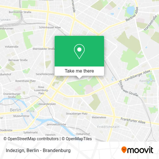 Indezign map