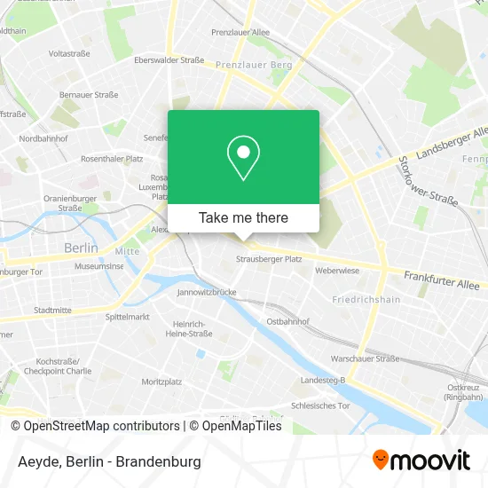Aeyde map