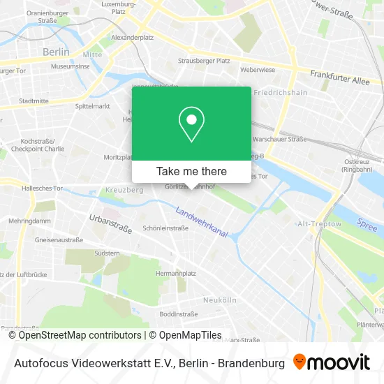 Autofocus Videowerkstatt E.V. map