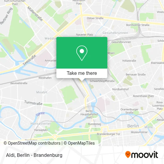 Aldi map