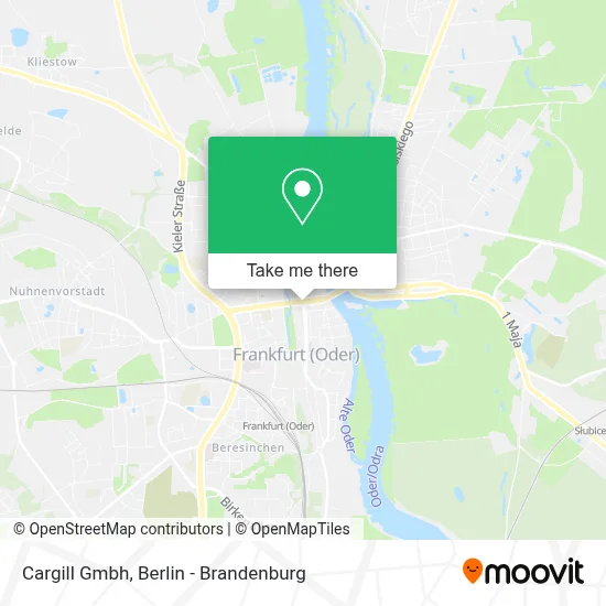 Cargill Gmbh map
