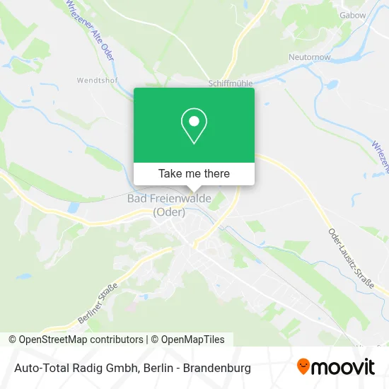 Auto-Total Radig Gmbh map