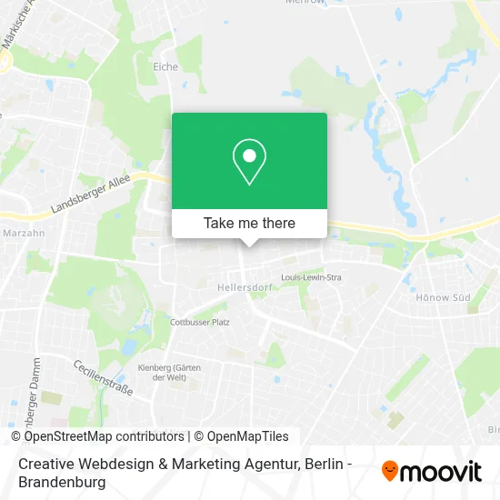 Creative Webdesign & Marketing Agentur map