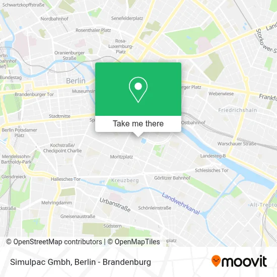 Simulpac Gmbh map