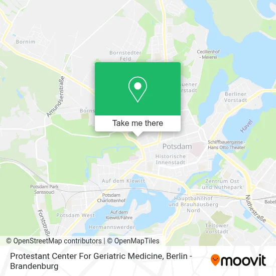 Protestant Center For Geriatric Medicine map
