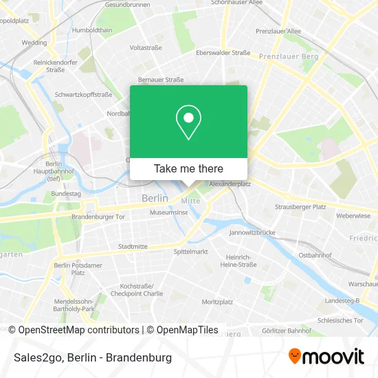 Sales2go map