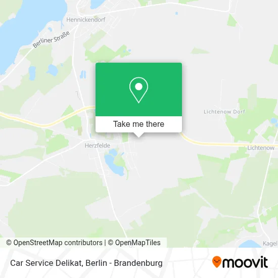 Car Service Delikat map