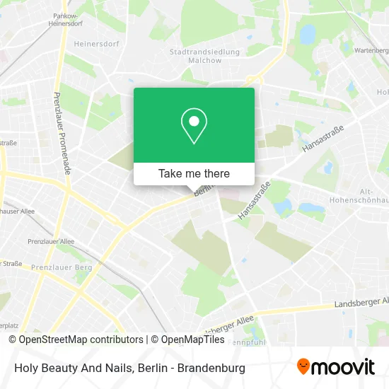 Holy Beauty And Nails map