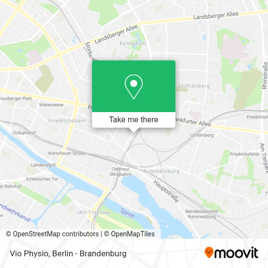 Vio Physio map