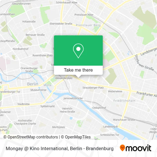 Mongay @ Kino International map