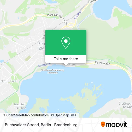 Buchwalder Strand map