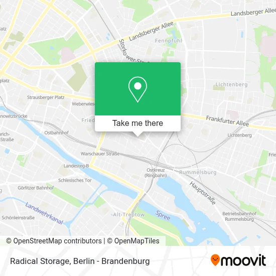 Radical Storage map