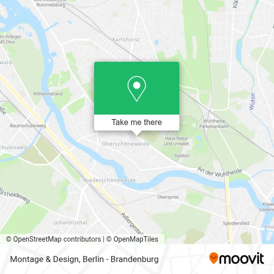 Montage & Design map
