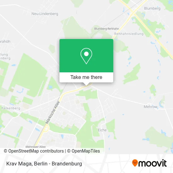 Krav Maga map