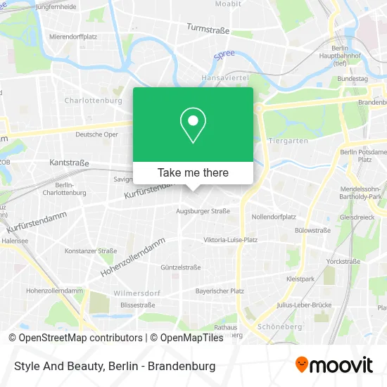 Style And Beauty map
