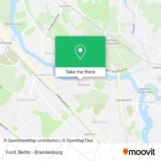 Ford map