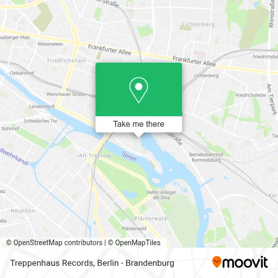 Treppenhaus Records map