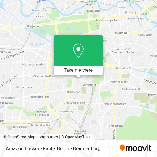 Amazon Locker - Fable map