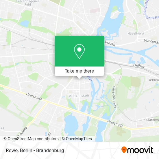 Rewe map