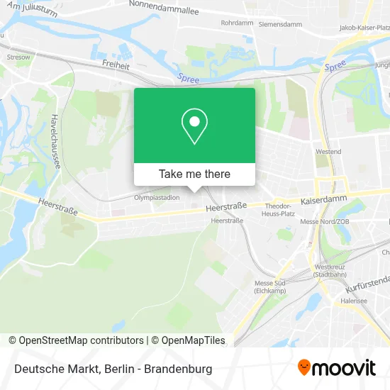 Deutsche Markt map