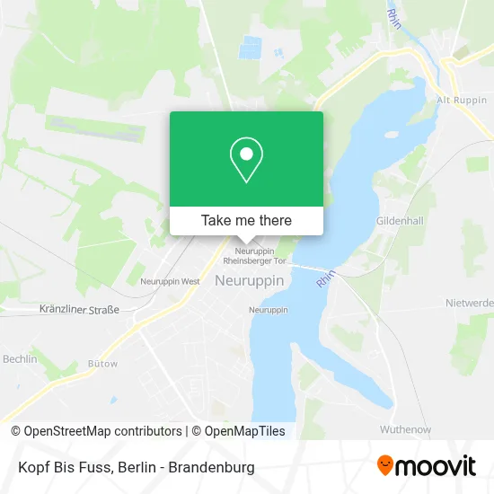 Kopf Bis Fuss map