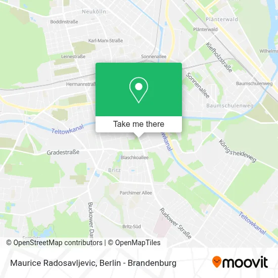 Maurice Radosavljevic map
