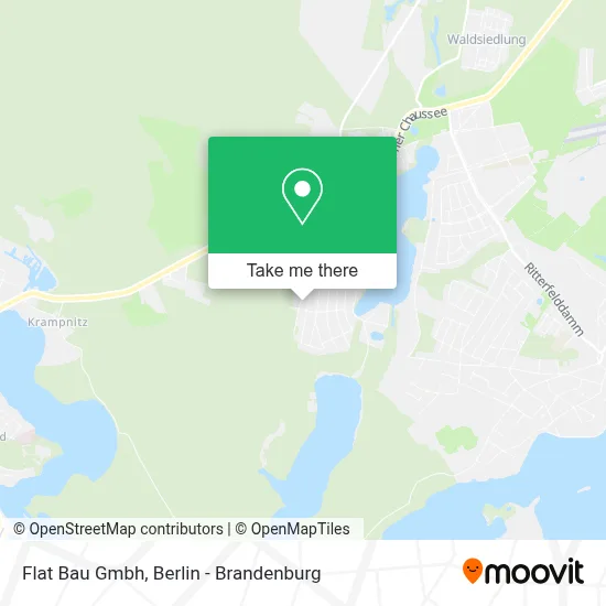 Flat Bau Gmbh map
