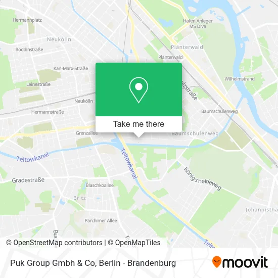 Puk Group Gmbh & Co map