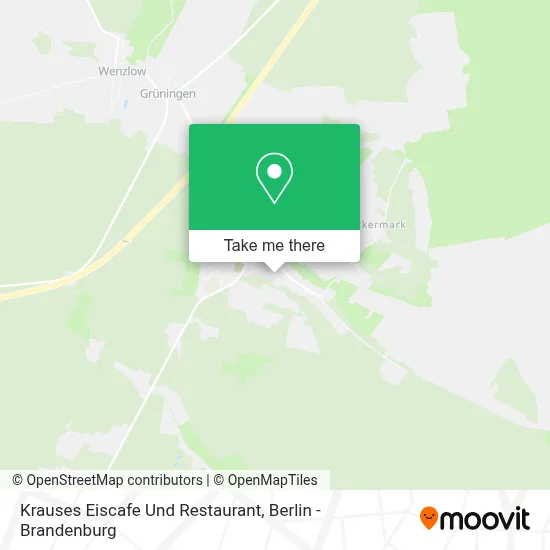 Krauses Eiscafe Und Restaurant map