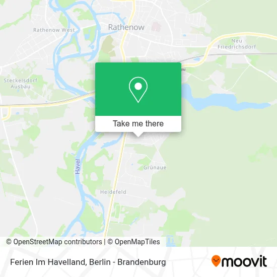 Ferien Im Havelland map