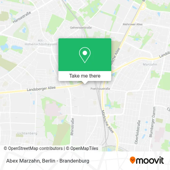 Abex Marzahn map