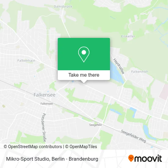 Mikro-Sport Studio map