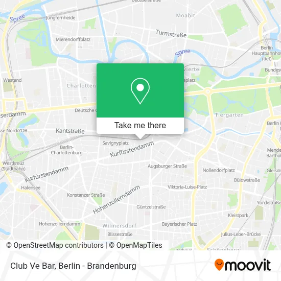 Club Ve Bar map