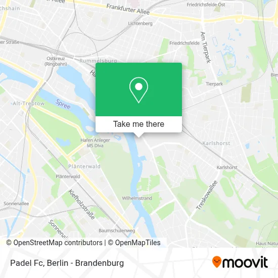 Padel Fc map
