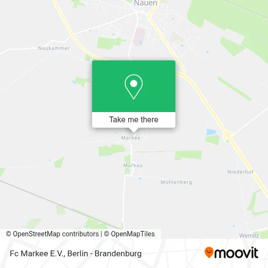 Fc Markee E.V. map