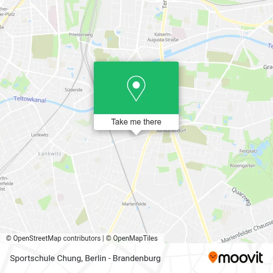 Sportschule Chung map