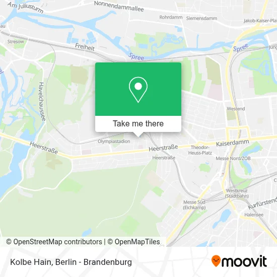 Kolbe Hain map