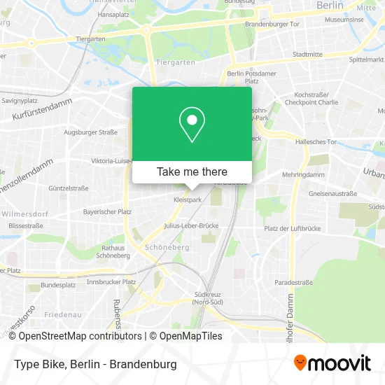 Type Bike map