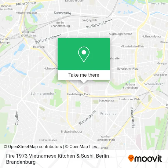 Fire 1973 Vietnamese Kitchen & Sushi map