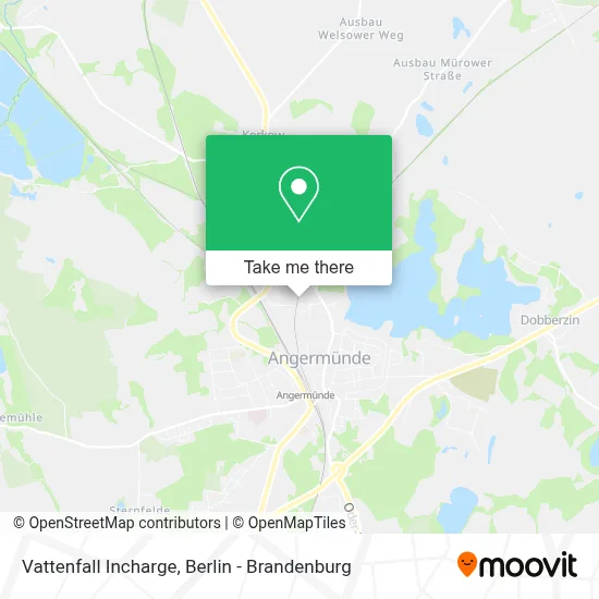 Vattenfall Incharge map