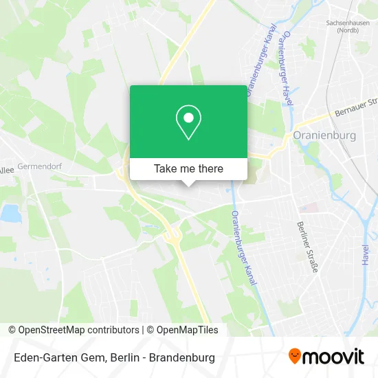 Eden-Garten Gem map